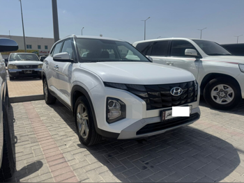 Hyundai  Creta  2024  Automatic  40,000 Km  4 Cylinder  Front Wheel Drive (FWD)  SUV  White  With Warranty