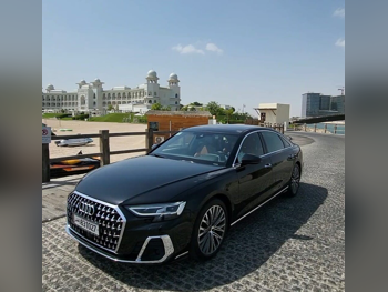 Audi  A8L  6 Cylinder  Sedan  Black  2025