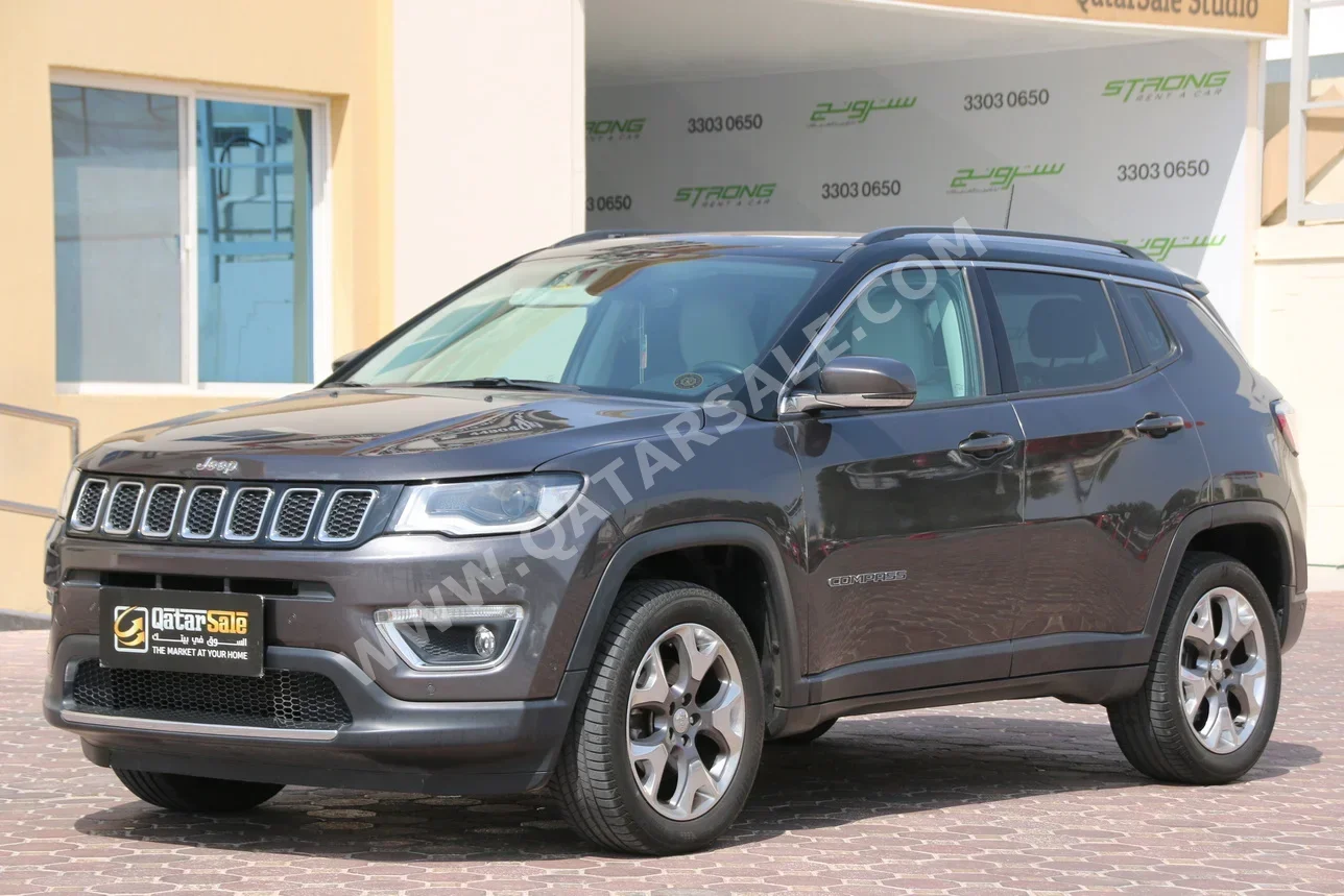 Jeep  Compass  Limited  2021  Automatic  72,500 Km  4 Cylinder  Four Wheel Drive (4WD)  SUV  Gray  With Warranty