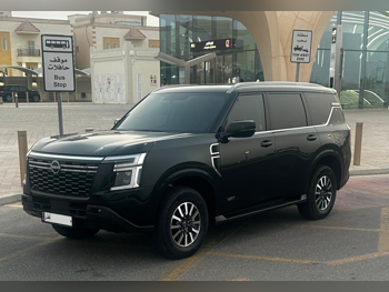 نيسان  باترول  ال اي تيربو  2025  اوتوماتيك  56,000 كم  6 سلندر  دفع رباعي  اس يو في  أسود  تحت الضمان