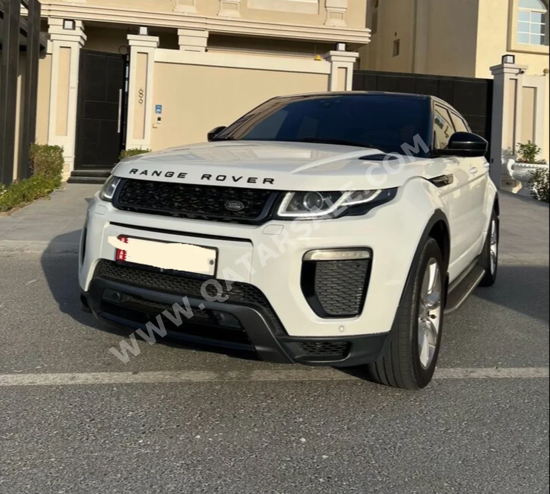 لاند روفر أيفوك 2016 اوتوماتيك 150,000 كم 4 سلندر دفع رباعي اس يو في أبيض