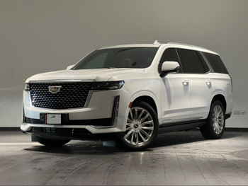 Cadillac  Escalade  600  2024  Automatic  38,100 Km  8 Cylinder  Four Wheel Drive (4WD)  SUV  White  With Warranty