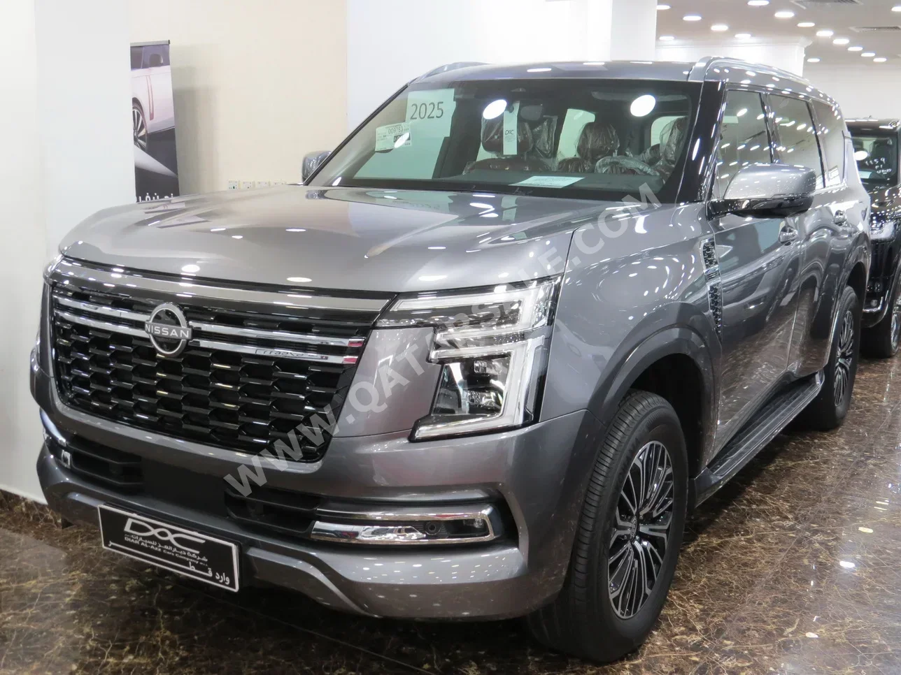 Nissan  Patrol  Platinum  2025  Automatic  0 Km  6 Cylinder  Four Wheel Drive (4WD)  SUV  Gray  With Warranty