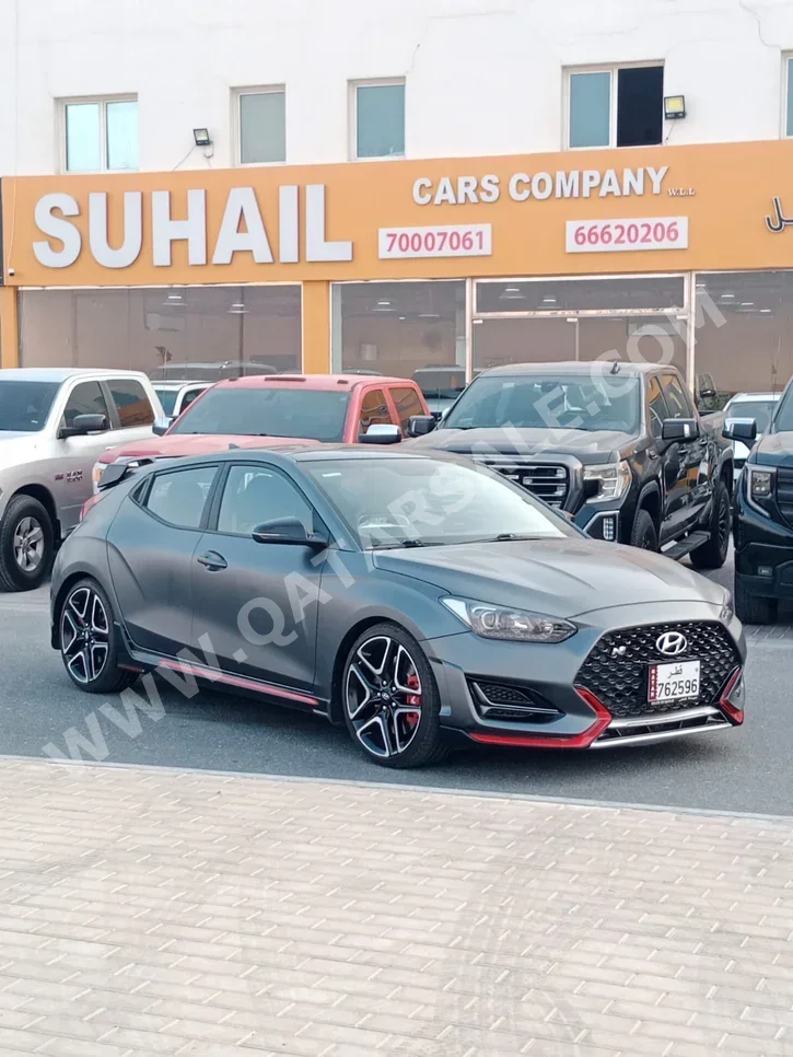 Hyundai  Veloster  N  2021  Automatic  50,000 Km  4 Cylinder  Rear Wheel Drive (RWD)  Coupe / Sport  Dark Gray