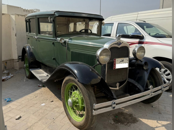 Ford  Classic  1930  Manual  59,000 Km  4 Cylinder  Rear Wheel Drive (RWD)  Classic  Green