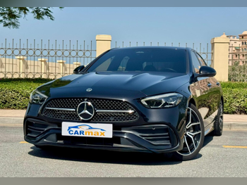 مرسيدس - بنز  سي - كلاس  300 AMG  2023  اوتوماتيك  45,000 كم  4 سلندر  دفع خلفي  سيدان  أسود  تحت الضمان