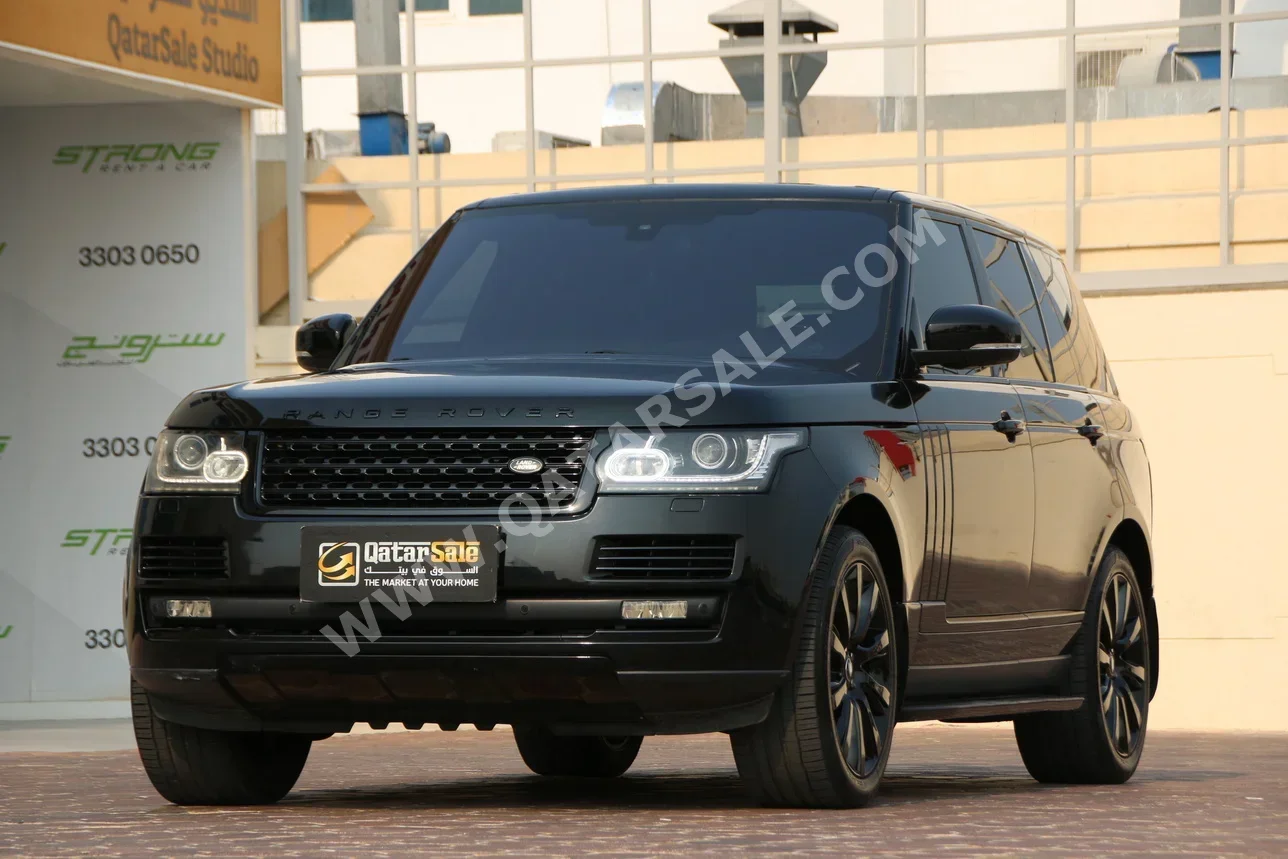 Land Rover  Range Rover  Vogue  2016  Automatic  116,000 Km  8 Cylinder  Four Wheel Drive (4WD)  SUV  Black