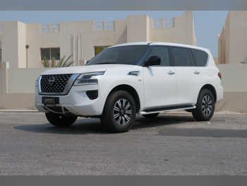 Nissan  Patrol  XE  2024  Automatic  32,800 Km  8 Cylinder  Four Wheel Drive (4WD)  SUV  White  With Warranty