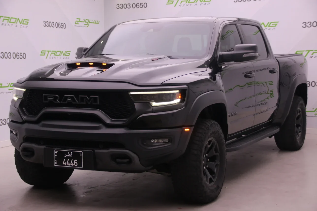 Dodge  Ram  TRX  2023  Automatic  80,000 Km  8 Cylinder  Four Wheel Drive (4WD)  Pick Up  Black  With Warranty