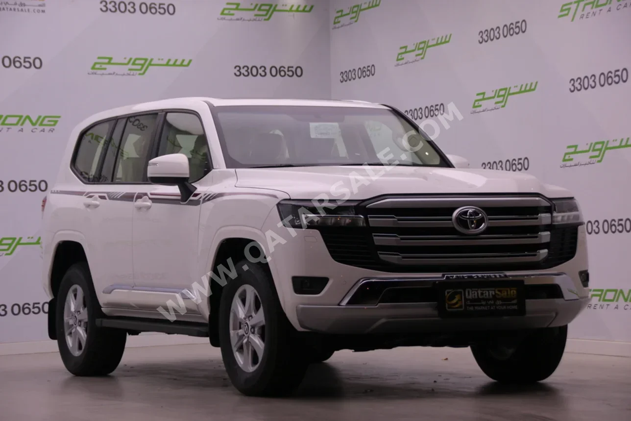 Toyota  Land Cruiser  GXR  2025  Automatic  0 Km  6 Cylinder  Four Wheel Drive (4WD)  SUV  White  With Warranty