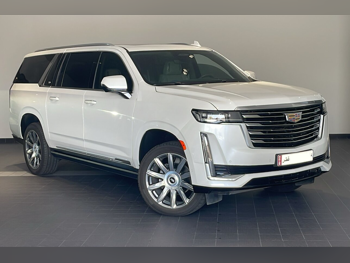 Cadillac Escalade Platinum 2023 Automatic 13,000 Km 8 Cylinder Four Wheel Drive (4WD) SUV White With Warranty