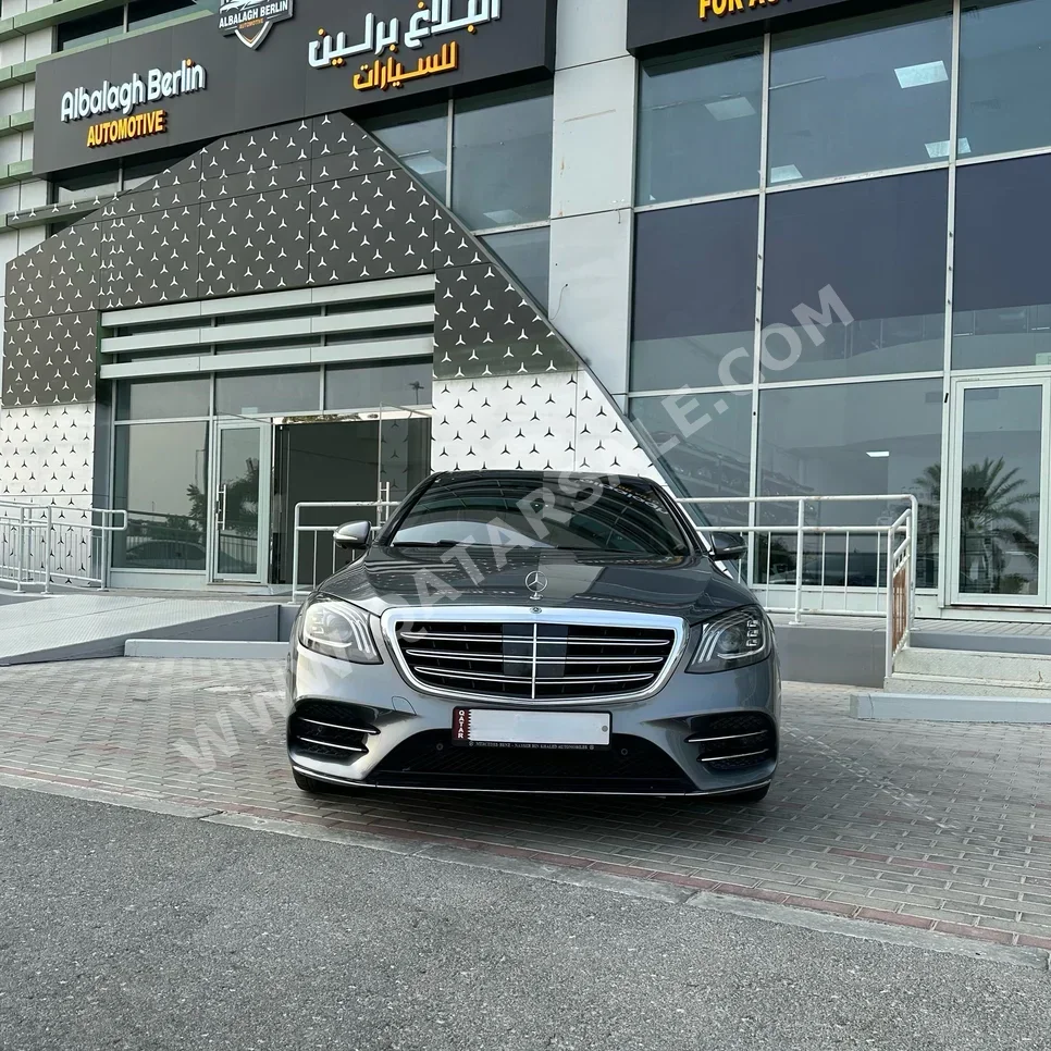 Mercedes-Benz  S-Class  450  2019  Automatic  60,000 Km  6 Cylinder  Rear Wheel Drive (RWD)  Sedan  Silver