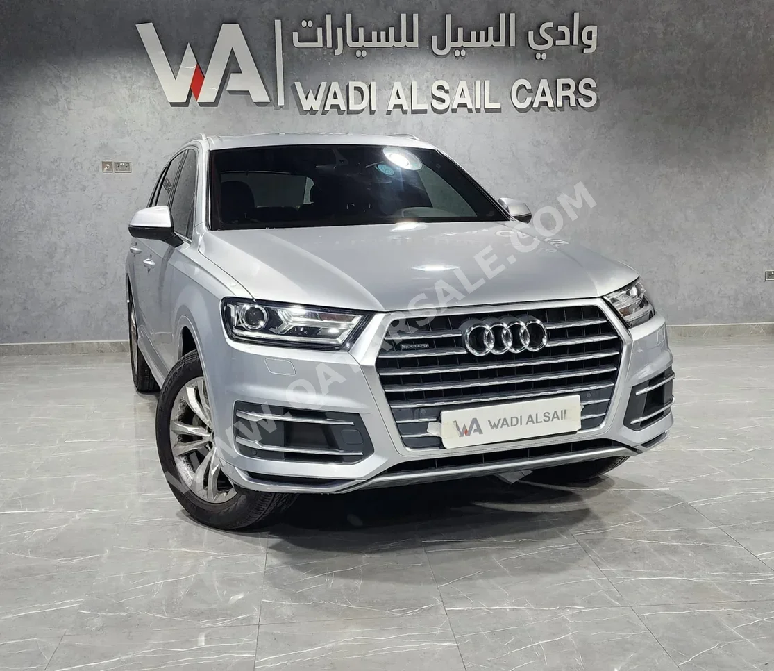 Audi  Q7  2019  Automatic  119,000 Km  6 Cylinder  Four Wheel Drive (4WD)  SUV  Silver
