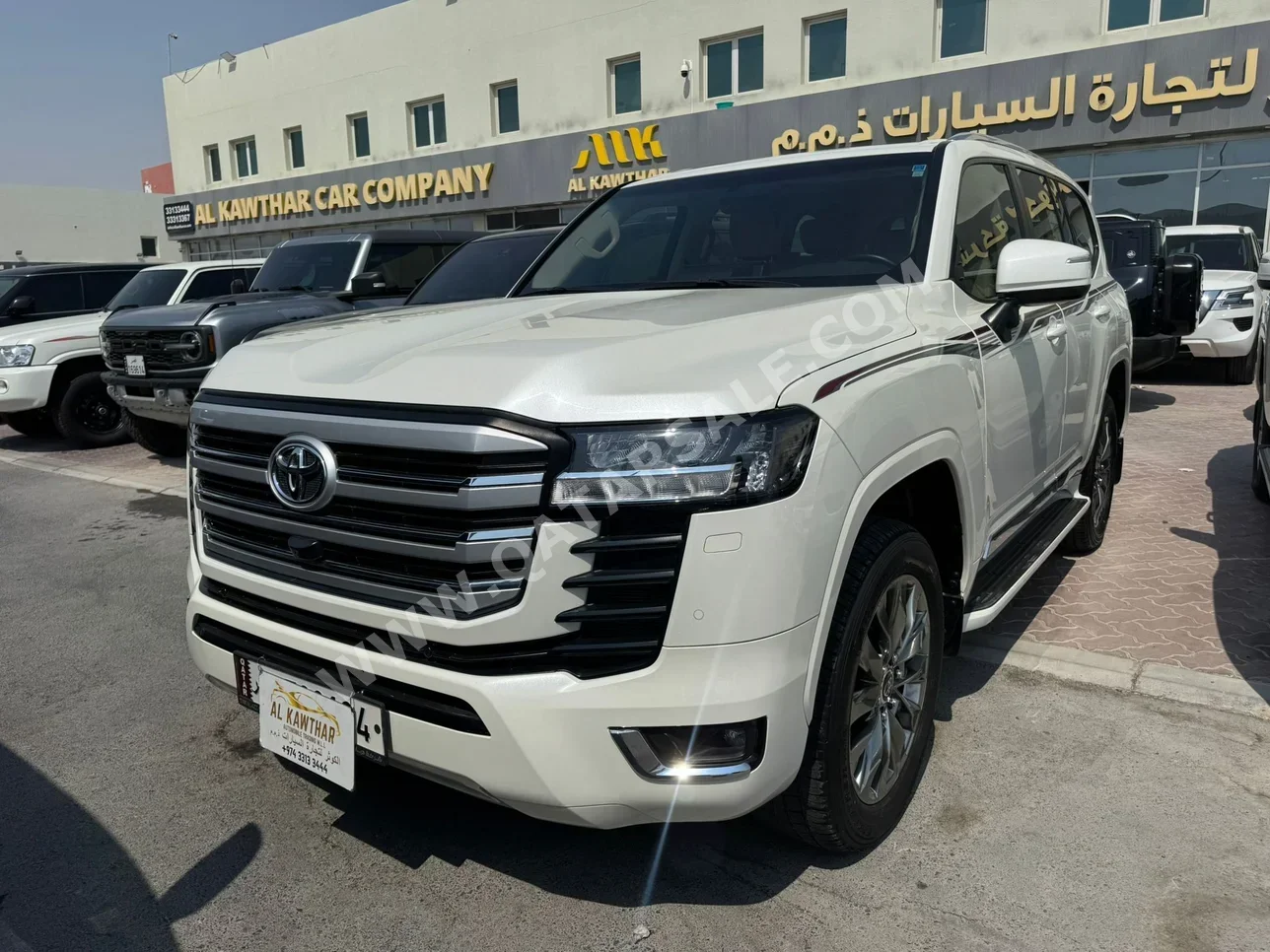 Toyota  Land Cruiser  GXR Twin Turbo  2024  Automatic  30,000 Km  6 Cylinder  Four Wheel Drive (4WD)  SUV  White  With Warranty