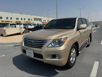 Lexus  LX  570  2009  Automatic  268,000 Km  8 Cylinder  Four Wheel Drive (4WD)  SUV  Gold