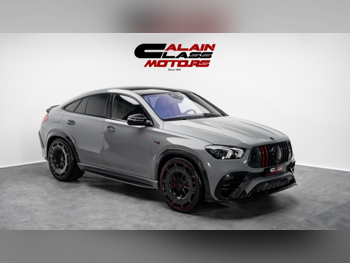 مرسيدس - بنز  جي ال اي  63S AMG COUPE  2023  اوتوماتيك  300 كم  8 سلندر  دفع رباعي  اس يو في  رمادي