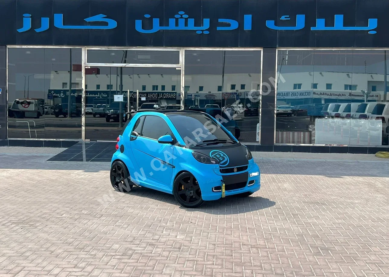 Smart  Brabus  2009  Automatic  78,000 Km  4 Cylinder  Front Wheel Drive (FWD)  Hatchback  Blue