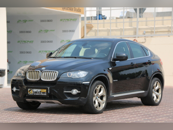 BMW  X-Series  X6 50i  2012  Automatic  80,000 Km  8 Cylinder  Four Wheel Drive (4WD)  SUV  Black