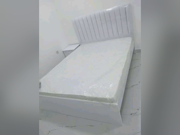 Beds - Twin  - White  - Mattress Included  - With Bedside Table