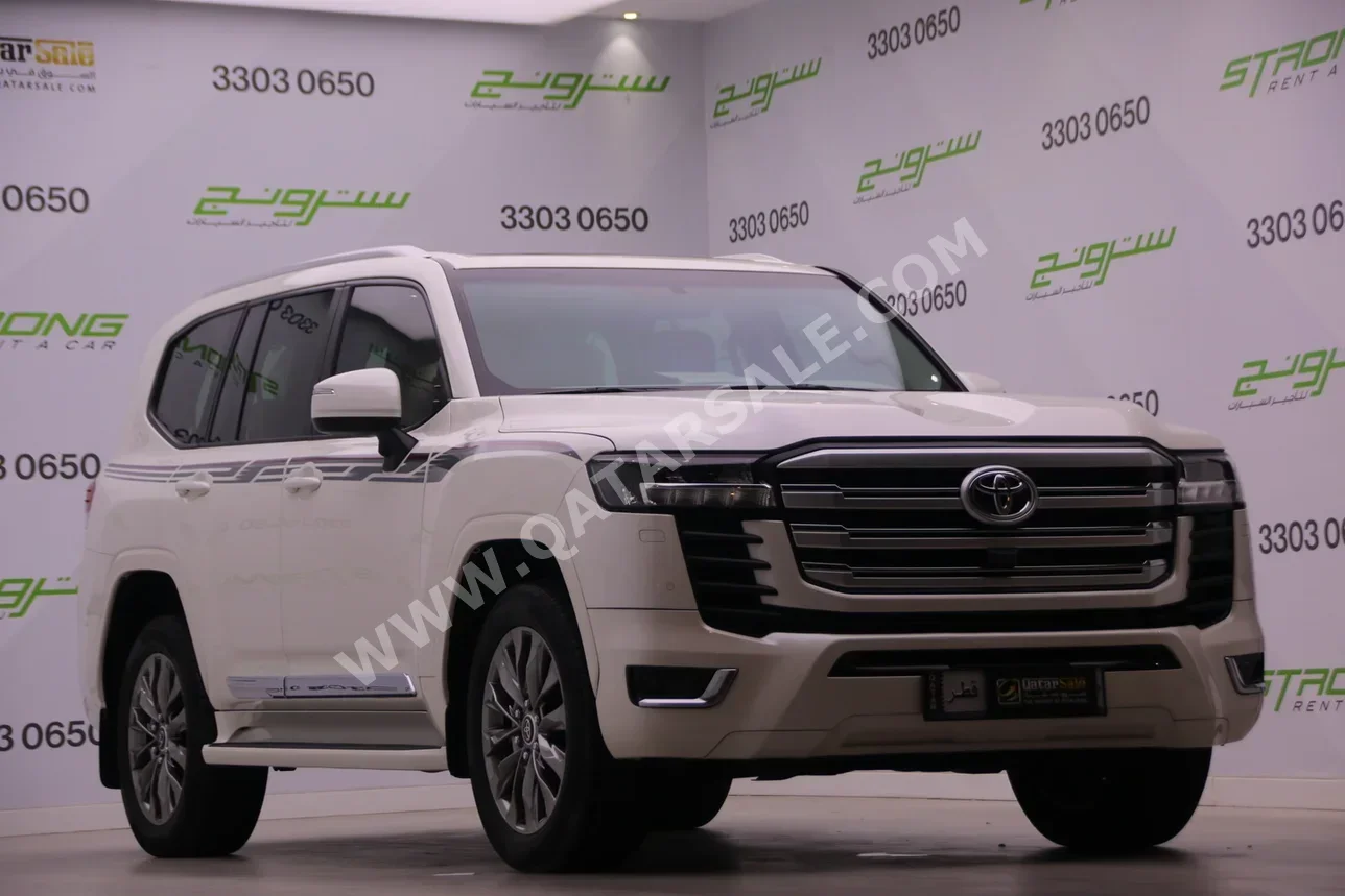 Toyota  Land Cruiser  GXR Twin Turbo  2023  Automatic  54,000 Km  6 Cylinder  Four Wheel Drive (4WD)  SUV  White