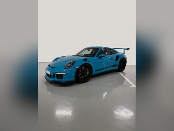 بورش  911  جي تي 3 ار اس  2016  اوتوماتيك  21,000 كم  6 سلندر  دفع خلفي  كوبيه \ سبورت  ازرق
