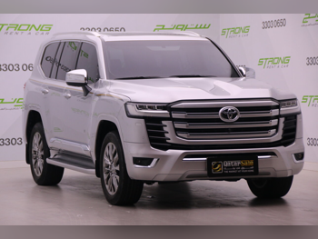Toyota  Land Cruiser  VX Twin Turbo  2023  Automatic  33,000 Km  6 Cylinder  Four Wheel Drive (4WD)  SUV  Silver  With Warranty