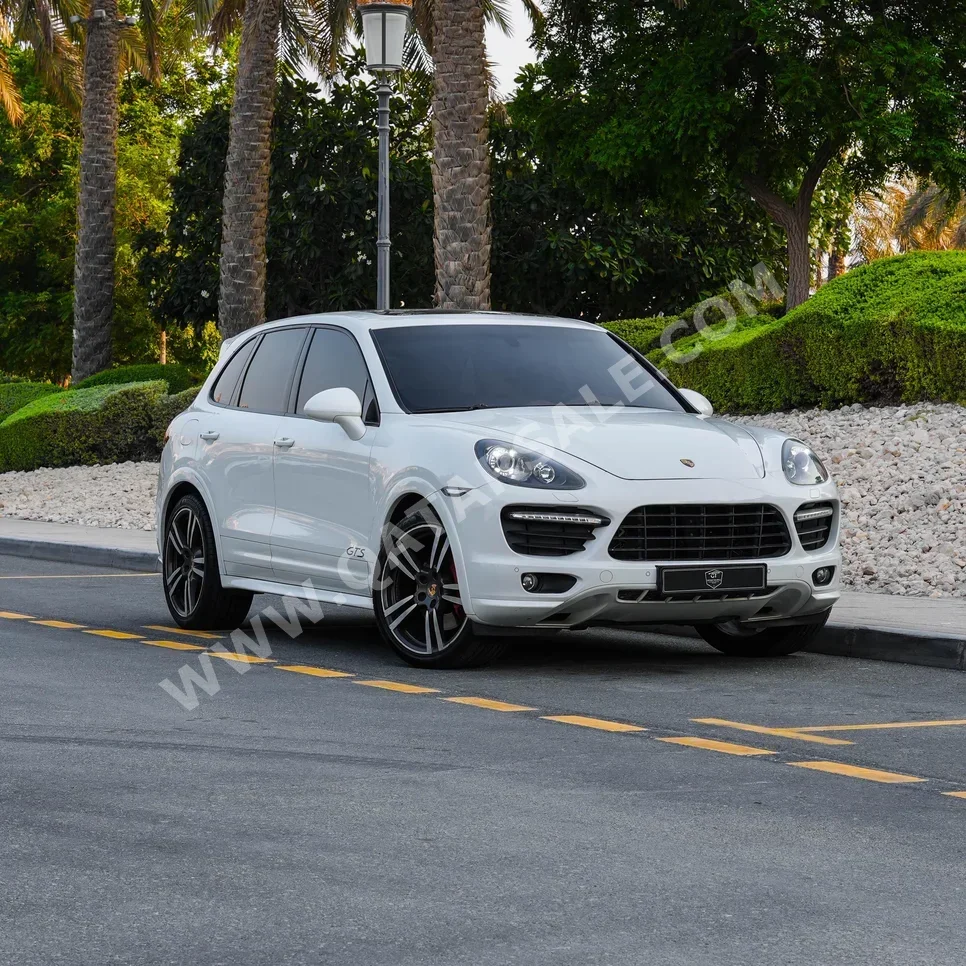 Porsche  Cayenne  GTS  2013  Automatic  59,000 Km  8 Cylinder  Four Wheel Drive (4WD)  SUV  White  With Warranty