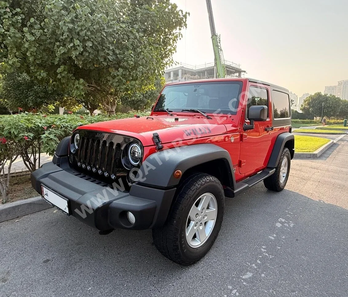 Jeep  Willys  2017  Automatic  143,000 Km  6 Cylinder  Four Wheel Drive (4WD)  SUV  Red
