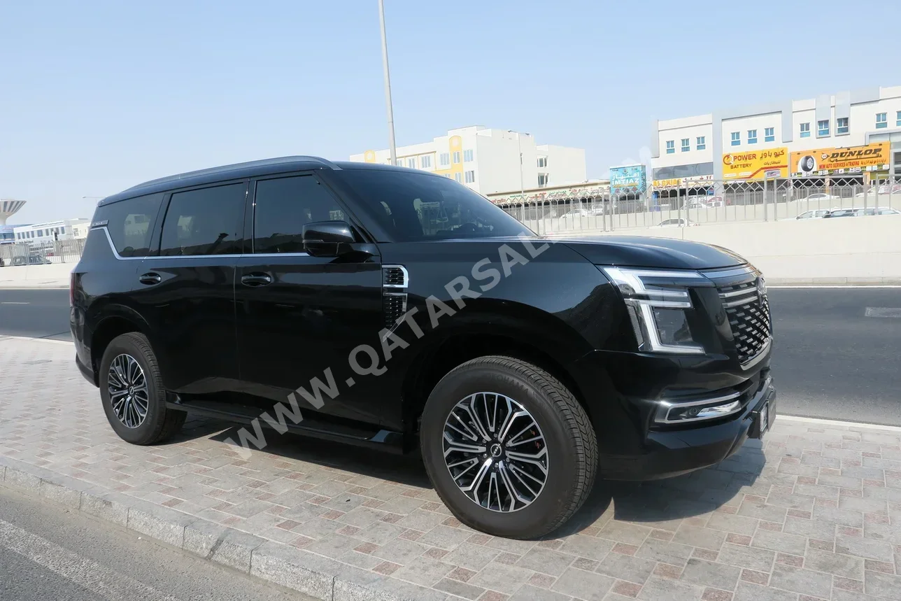 Nissan  Patrol  Platinum turbo  2026  Automatic  3,000 Km  6 Cylinder  Four Wheel Drive (4WD)  SUV  Black  With Warranty