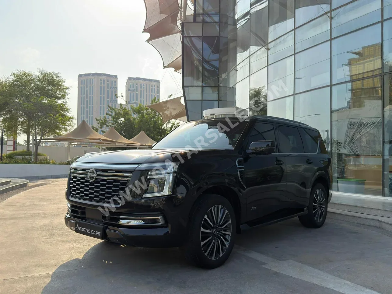 Nissan  Patrol  Platinum turbo  2025  Automatic  11,000 Km  6 Cylinder  Four Wheel Drive (4WD)  SUV  Black  With Warranty