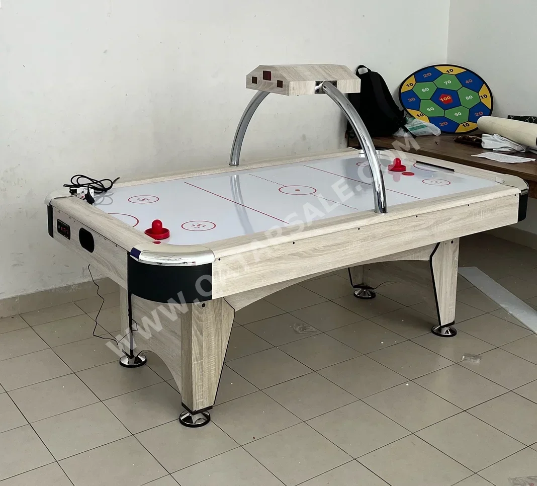 White  Hockey Table