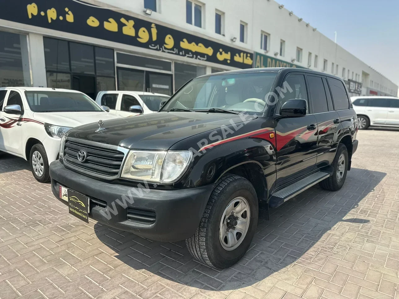 تويوتا  لاند كروزر  جي اكس  2002  اوتوماتيك  505,000 كم  6 سلندر  دفع رباعي  اس يو في  أسود