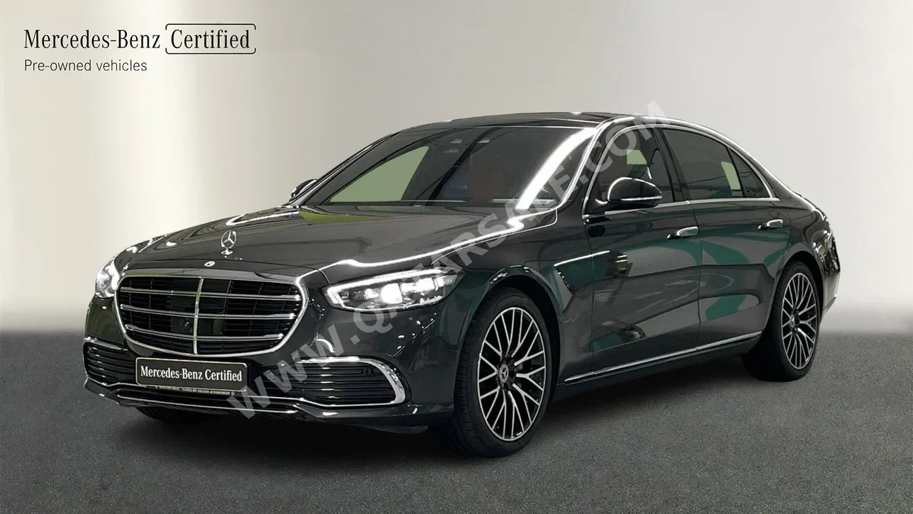 Mercedes-Benz  S-Class  450  2025  Automatic  2,100 Km  6 Cylinder  Four Wheel Drive (4WD)  Sedan  Gray  With Warranty