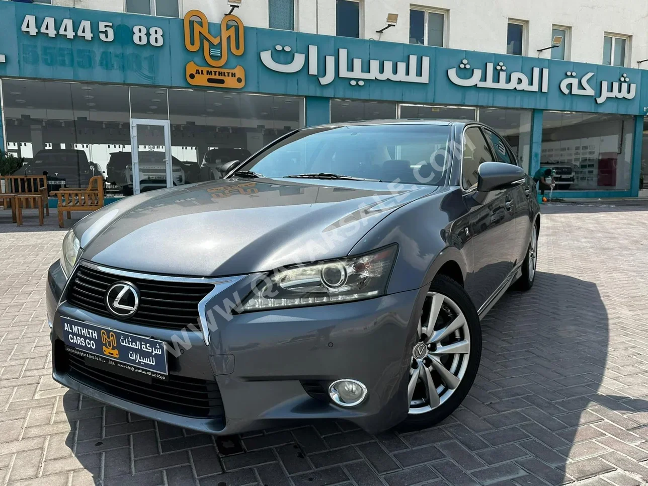 لكزس  جي اس  350  2015  اوتوماتيك  230,000 كم  6 سلندر  دفع خلفي  سيدان  رمادي