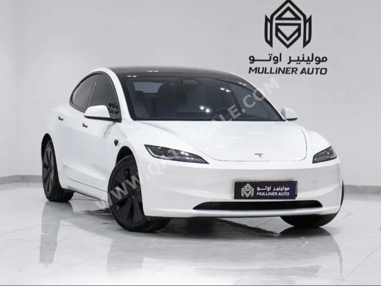 تسلا  مودل 3  2024  اوتوماتيك  16,000 كم  0 سلندر  دفع خلفي  كلاسك  أبيض  تحت الضمان