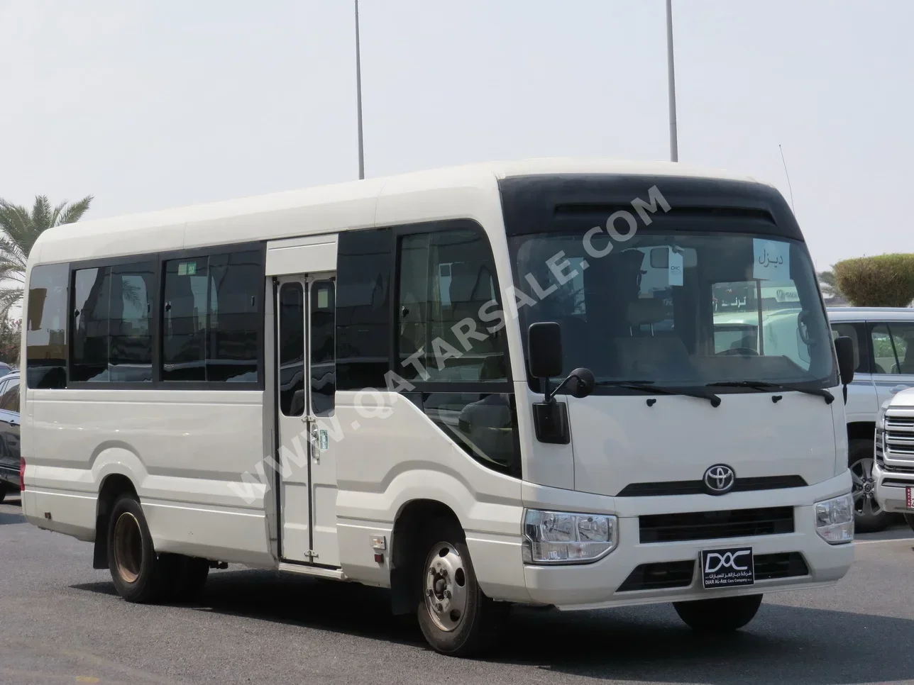 Toyota  Coaster  2019  Manual  390,000 Km  4 Cylinder  Rear Wheel Drive (RWD)  Van / Bus  White