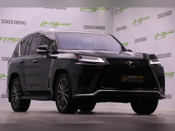 Lexus  LX  600 F Sport  2023  Automatic  26,000 Km  6 Cylinder  Four Wheel Drive (4WD)  SUV  Black  With Warranty
