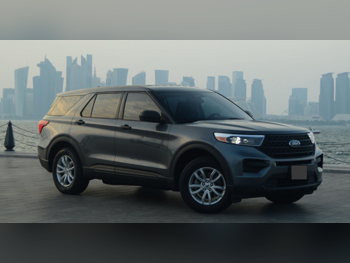 Ford  Explorer  2021  Automatic  87,000 Km  6 Cylinder  Four Wheel Drive (4WD)  SUV  Gray Metallic  With Warranty