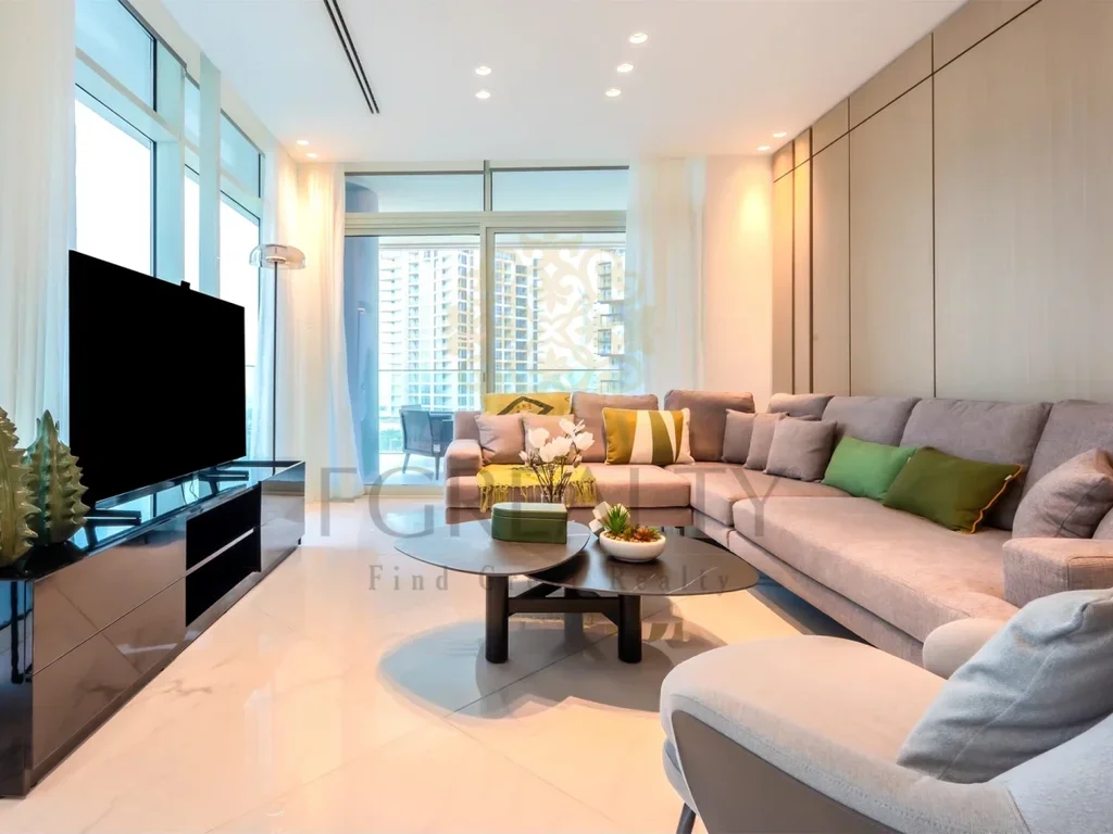 2 Bedrooms  Apartment  For Rent  in Lusail -  Marina District  Fully Furnished