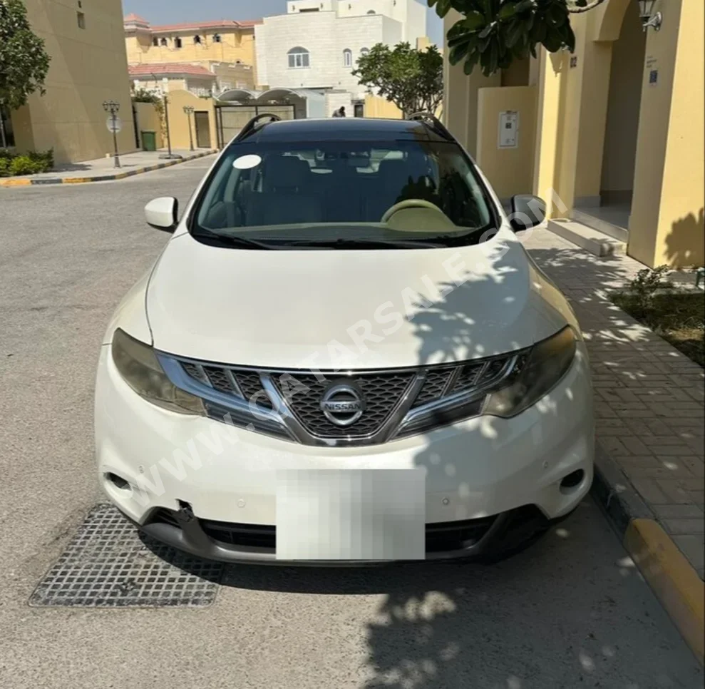 Nissan  Murano  SL  2012  Automatic  161,000 Km  6 Cylinder  Four Wheel Drive (4WD)  SUV  White