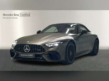 مرسيدس - بنز  اس ال  55 AMG  2023  اوتوماتيك  2,612 كم  8 سلندر  دفع رباعي  كشف  رمادي  تحت الضمان