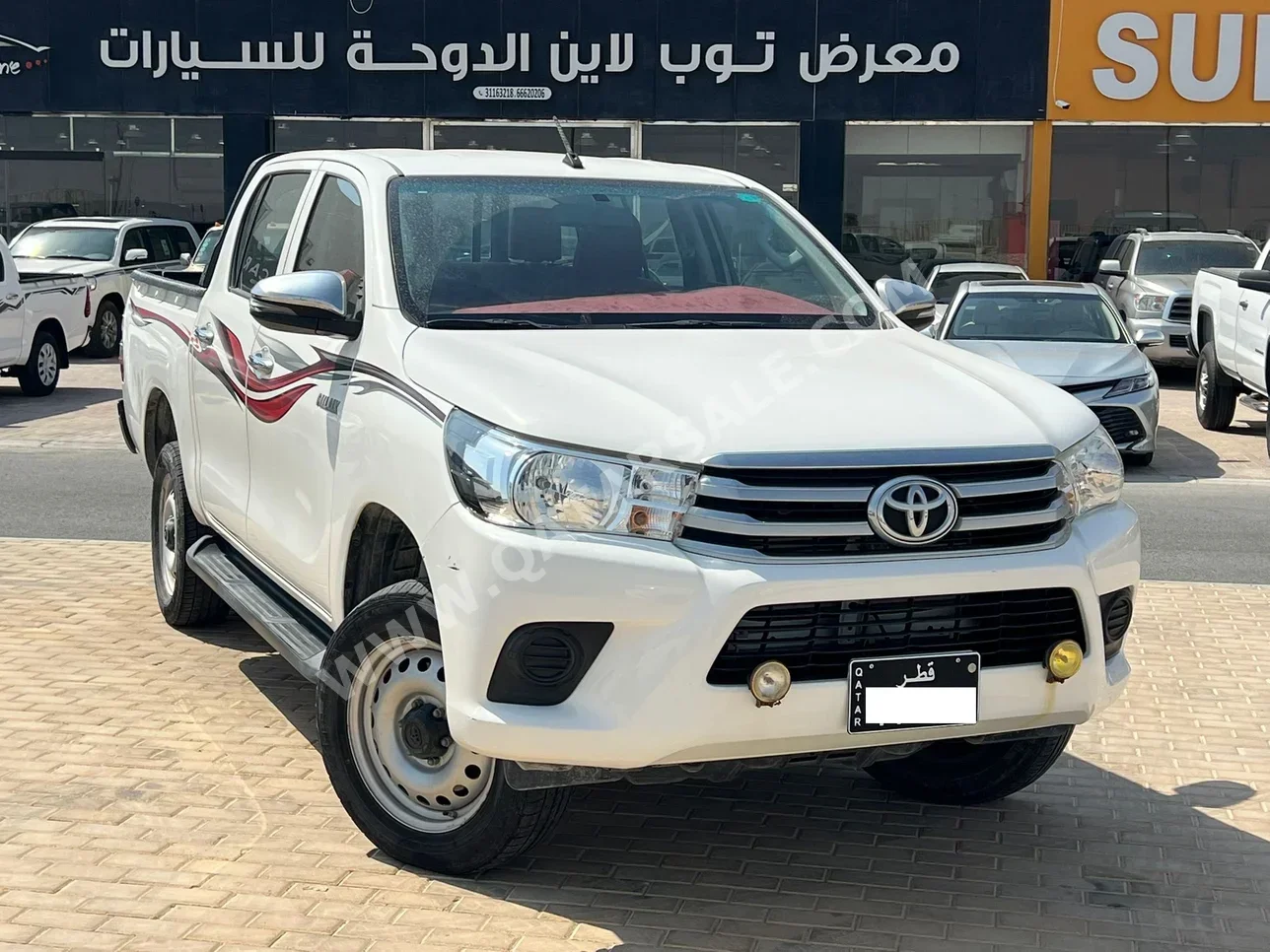 Toyota  Hilux  2020  Automatic  38,000 Km  4 Cylinder  Four Wheel Drive (4WD)  Pick Up  White
