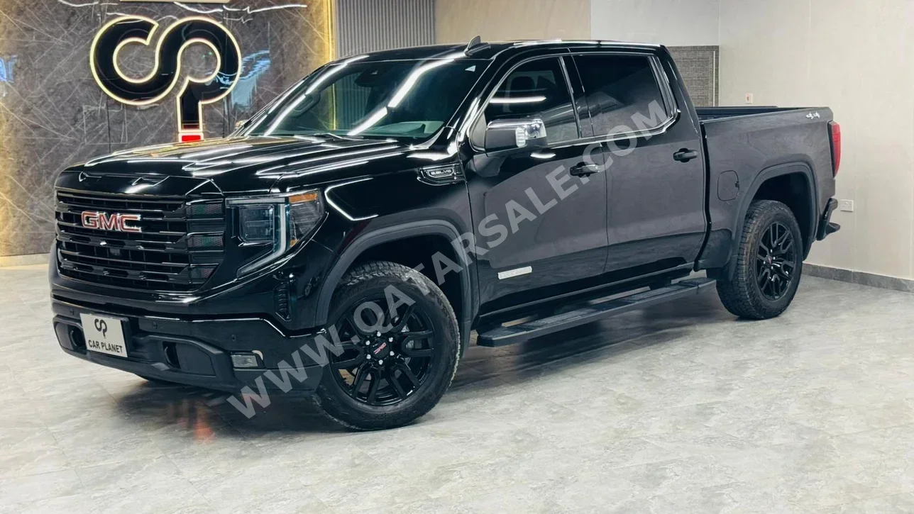 GMC  Sierra  Elevation  2024  Automatic  5,000 Km  8 Cylinder  Four Wheel Drive (4WD)  Pick Up  Black  With Warranty