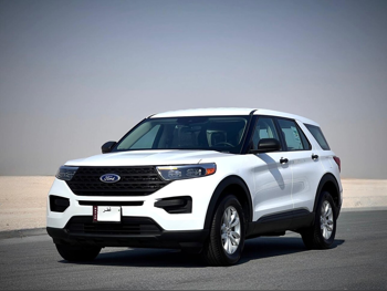 Ford  Explorer  2023  Automatic  0 Km  6 Cylinder  Four Wheel Drive (4WD)  SUV  White  With Warranty
