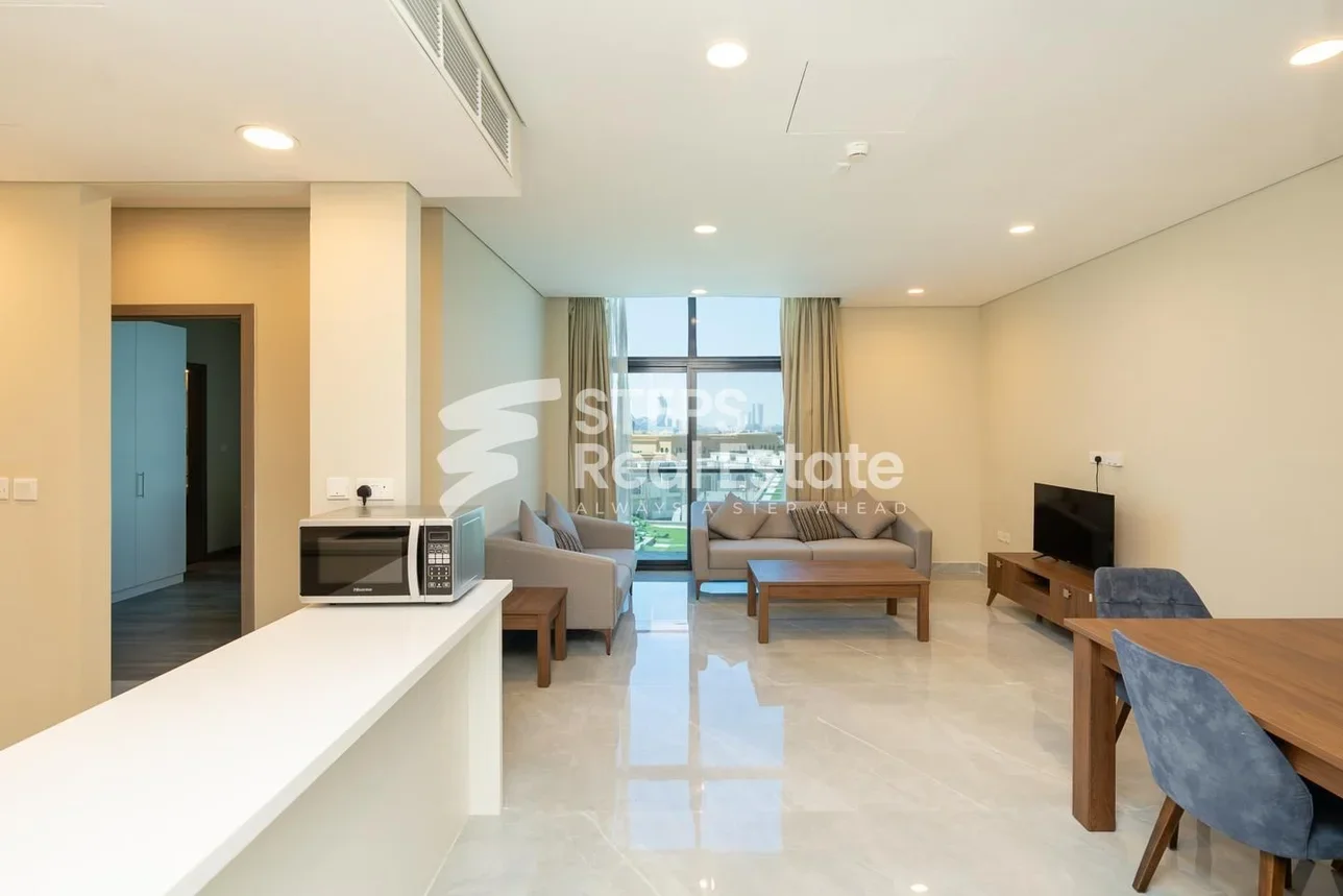 2 غرف نوم شقة للايجار في الدوحة - اللؤلؤة مفروشة بالكامل