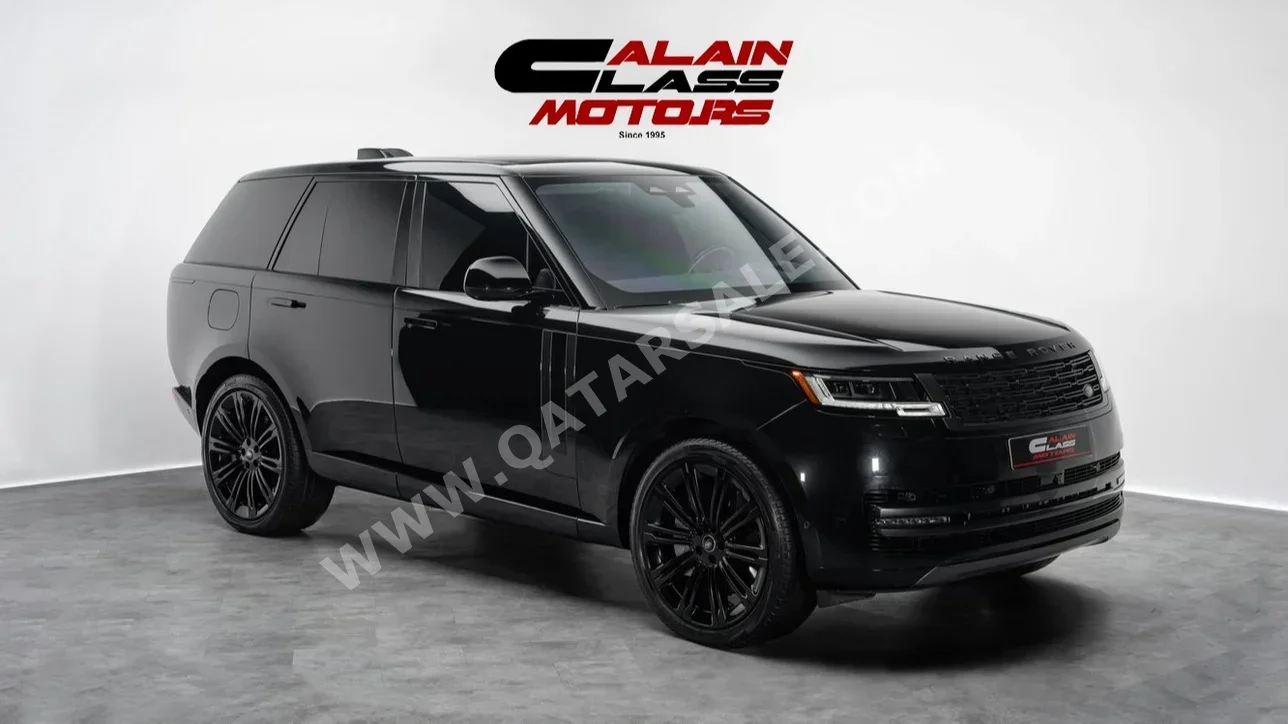 Land Rover  Range Rover  Vogue SE  2024  Automatic  5,577 Km  8 Cylinder  All Wheel Drive (AWD)  SUV  Black