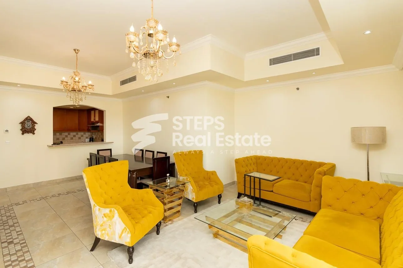 1 غرف نوم  شقة  للبيع  في الدوحة -  اللؤلؤة  مفروشة بالكامل