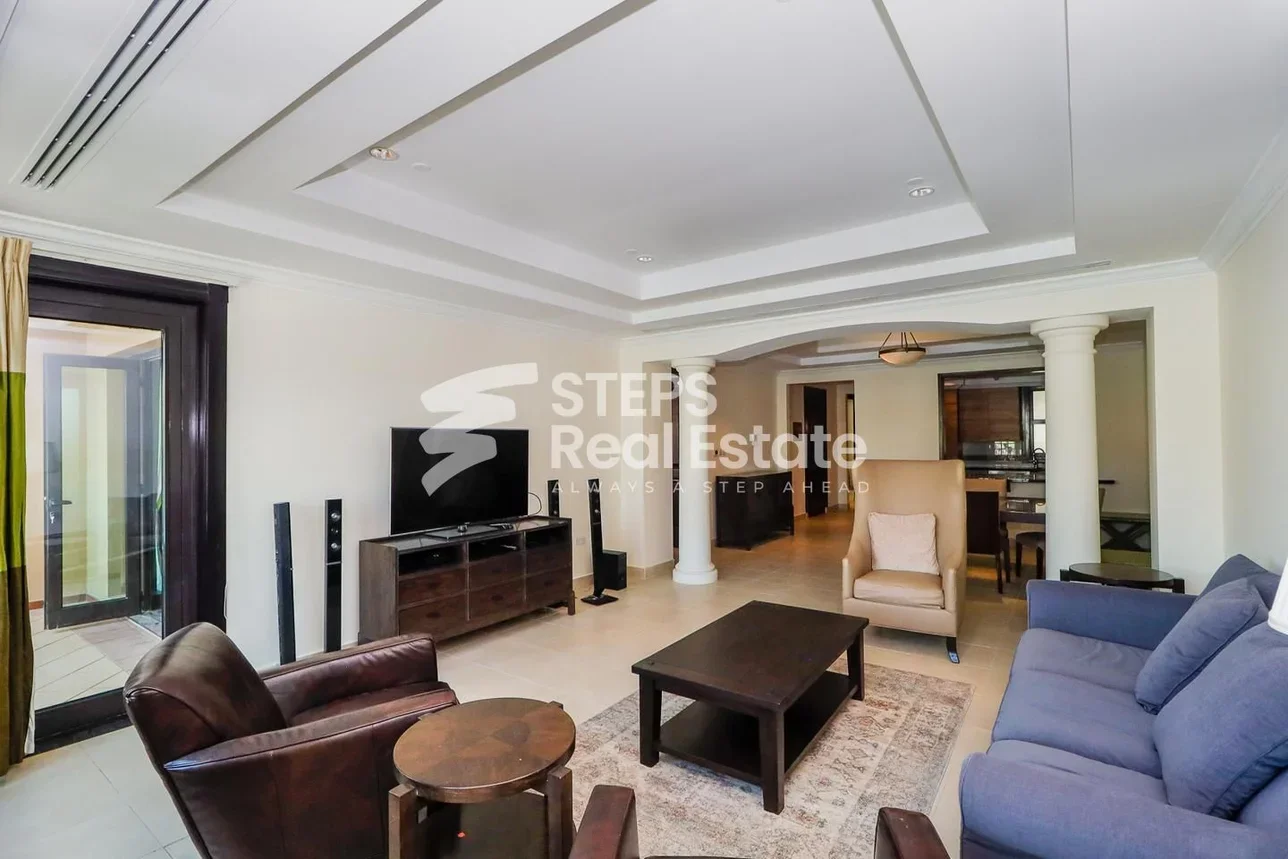 2 غرف نوم شقة للبيع في الدوحة - اللؤلؤة مفروشة بالكامل