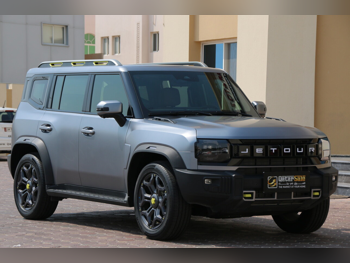 Jetour  T2  Luxury  2025  Automatic  12,739 Km  4 Cylinder  Four Wheel Drive (4WD)  SUV  Gray Matte  With Warranty