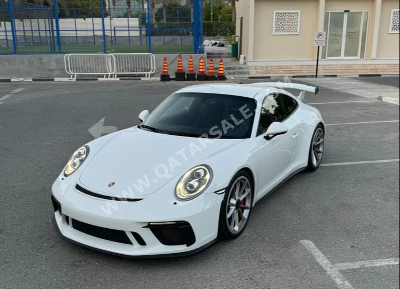 Porsche  911  GT3  2018  Automatic  96,500 Km  6 Cylinder  Rear Wheel Drive (RWD)  Coupe / Sport  White  With Warranty